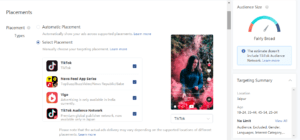 TikTok Advertisement Platform 