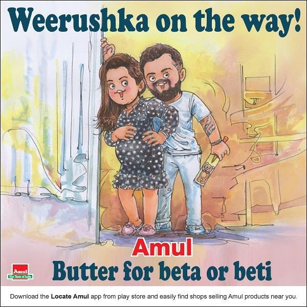 Topical Advertising - Amul