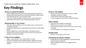 Holiday Season 2019 - Trends